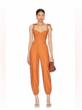 Tularosa Kylo linen jumpsuit size Small